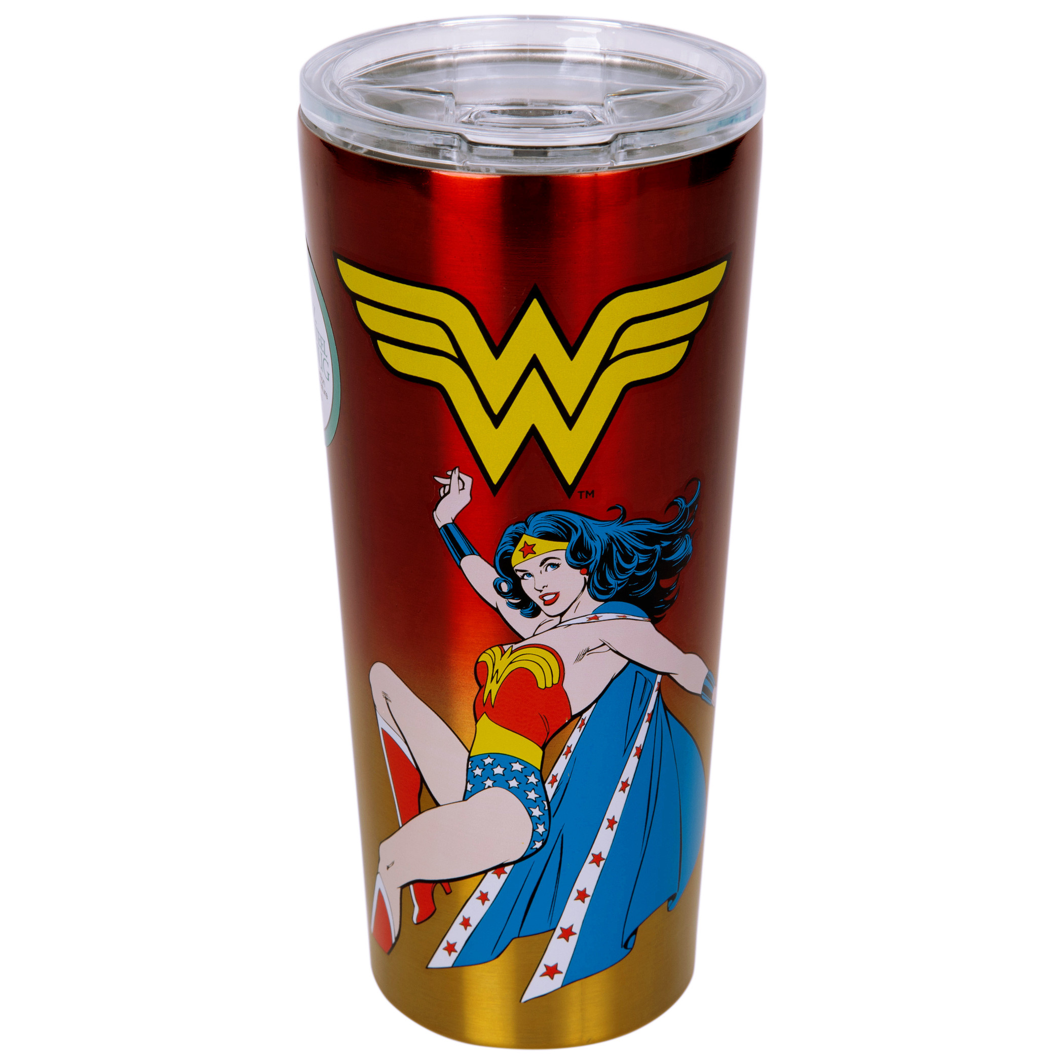 Wonder Woman Comic Art Stainless Steel Travel Mug